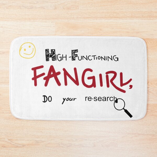 Item preview, Sherlock - High-Functioning Fangirl, Do Your Research designed and sold by Kira Shaw.