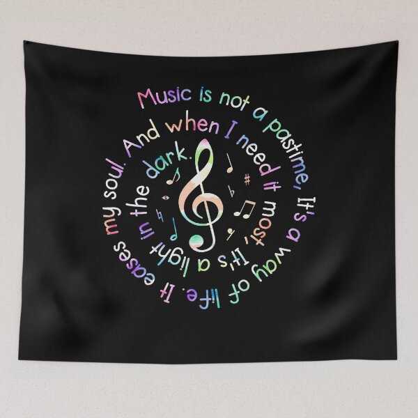 Item preview, Music is not a pastime It's way of life designed and sold by EmilysHanson.