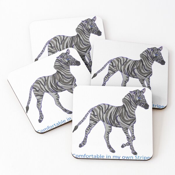 Item preview, Comfortable in my own stripes - Zebra designed and sold by ABY-Creative.