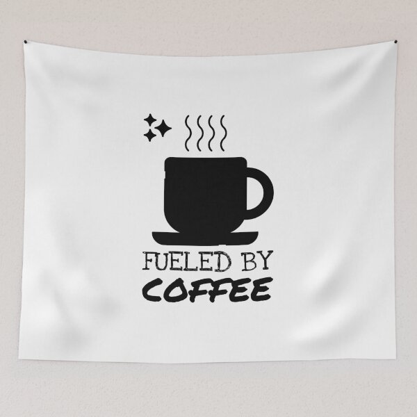 Item preview, Fueled By Coffee Quote Warm Cup designed and sold by quoteology.