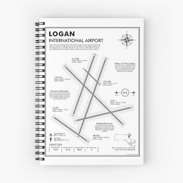 Item preview, BOS: Boston Logan International Airport designed and sold by rigisdesign.