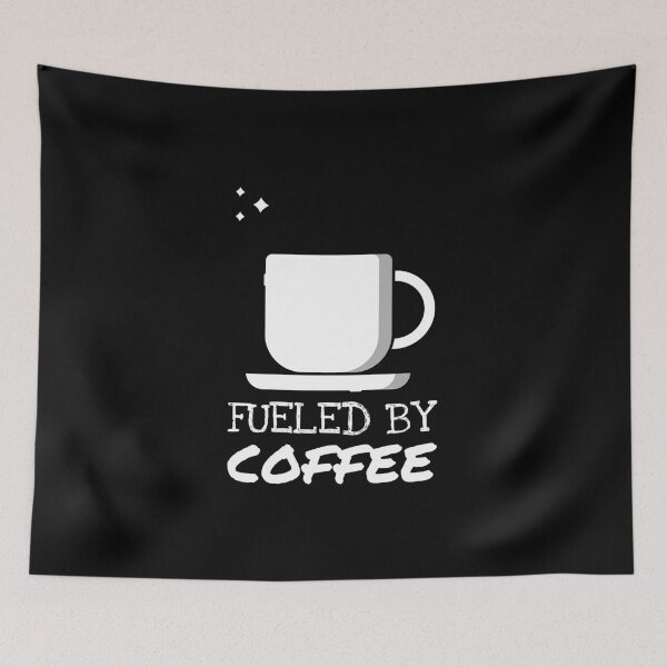 Item preview, Fueled By Coffee Quote Warm Cup White designed and sold by quoteology.