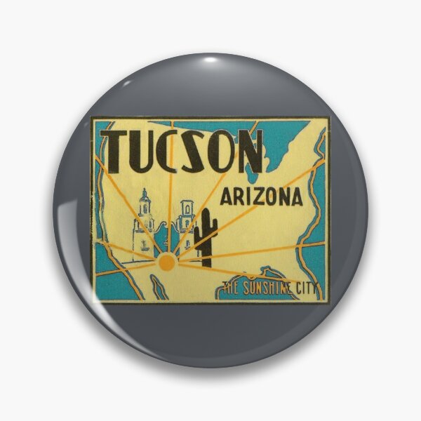 Item preview, Tucson Arizona Vintage Travel Decal designed and sold by hilda74.
