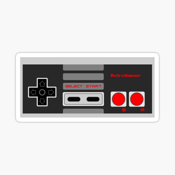 Item preview, 8-Bit Retro Gamer - Controller designed and sold by -TheGamingGeeks.