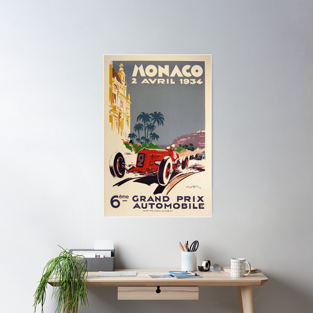 Vintage poster – San Marino, 9e Gran Premio Kronenbourg, Formula 1