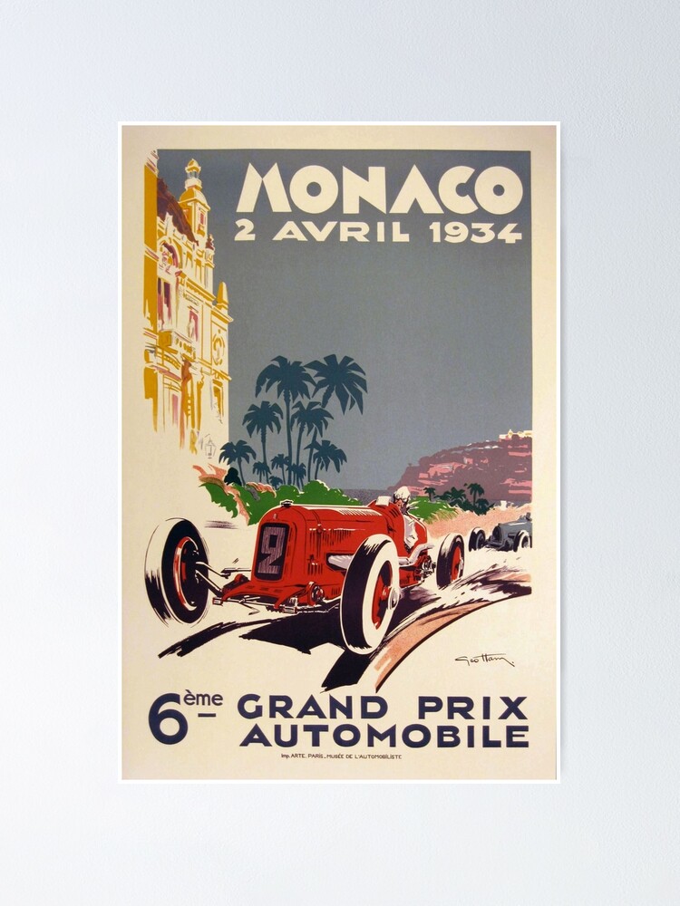 Vintage poster – San Marino, 9e Gran Premio Kronenbourg, Formula 1