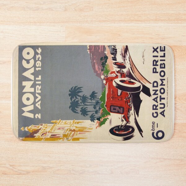 Item preview, F1 Vintage Poster designed and sold by Lhadii.