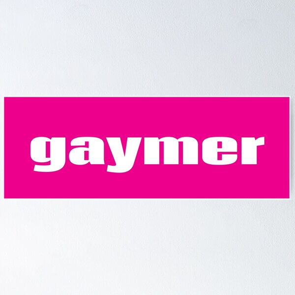 Item preview, Gaymer Words Gamer Use Gay Gamer designed and sold by ProjectX23.