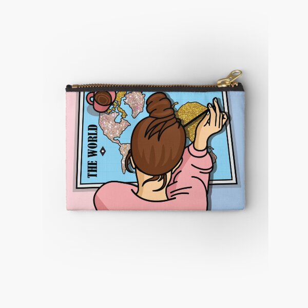 Item preview, Chica planeando su próximo viaje designed and sold by Anrocala.