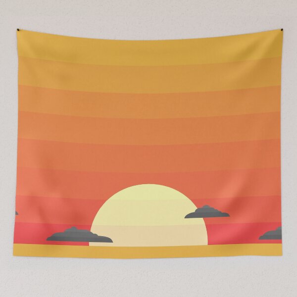 Item preview, Geometric Setting Sun designed and sold by Paint-ed.