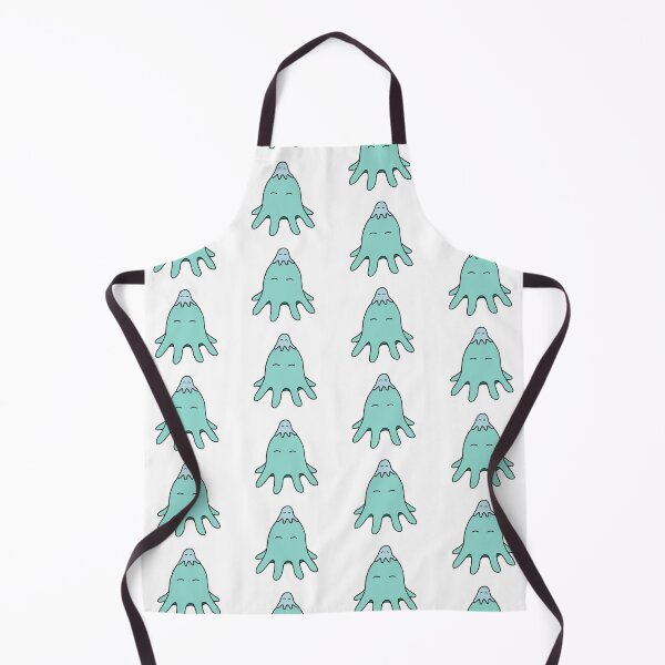 Item preview, Octopus Friends – Light Teal on White Repeat designed and sold by ImperfectLife.