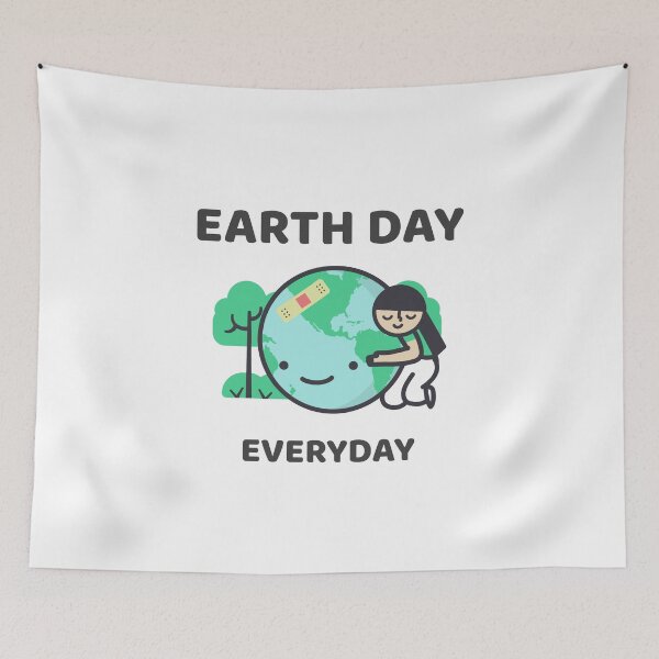 Item preview, Earth Day Every day designed and sold by BlueCloverTrend.