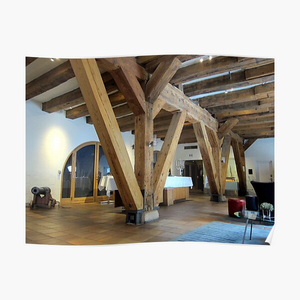 Wooden Structure Poster
