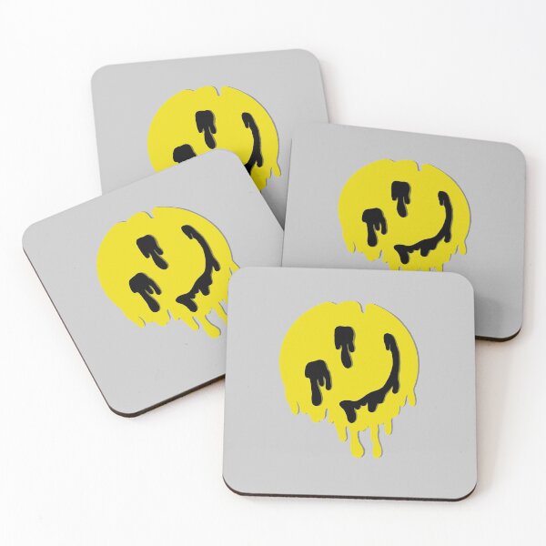 Item preview, Yellow Melting Smiley Face designed and sold by MGmarvels.