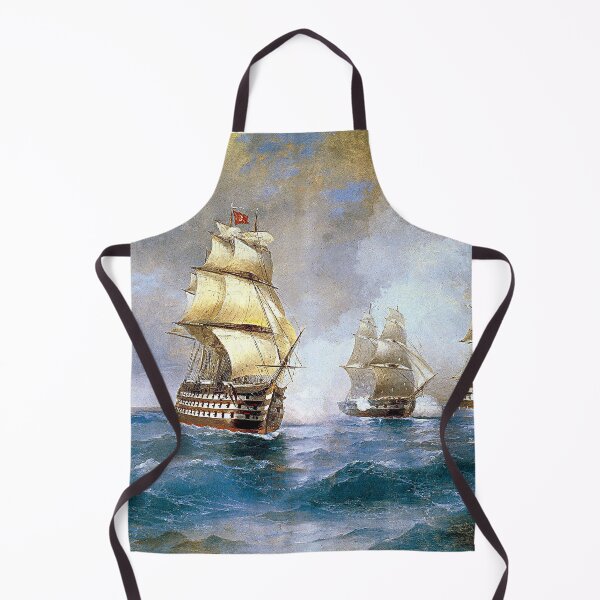 Item preview, Brig "Mercury" Attacked by Two Turkish Ships (1892). Ivan Aivazovsky.  designed and sold by George Arakelov.