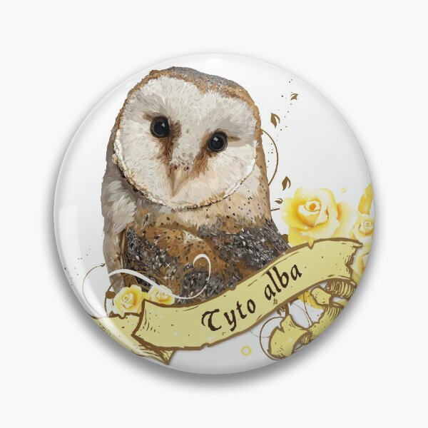 Item preview, Barn owl designed and sold by obscurite.