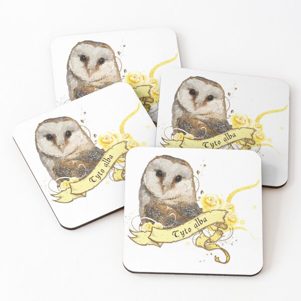 Item preview, Barn owl designed and sold by obscurite.