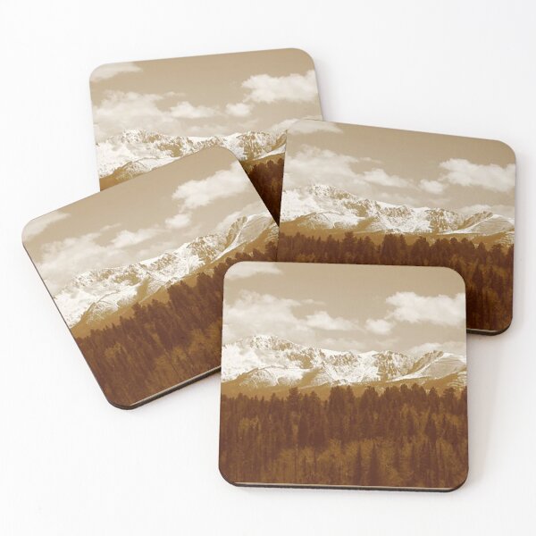 Item preview, Sepia Scene of Pike's Peak designed and sold by TMIstories.