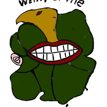 Artwork thumbnail, "The Cocky Cloverbird" by Vesperalia x The Thorny Juniper