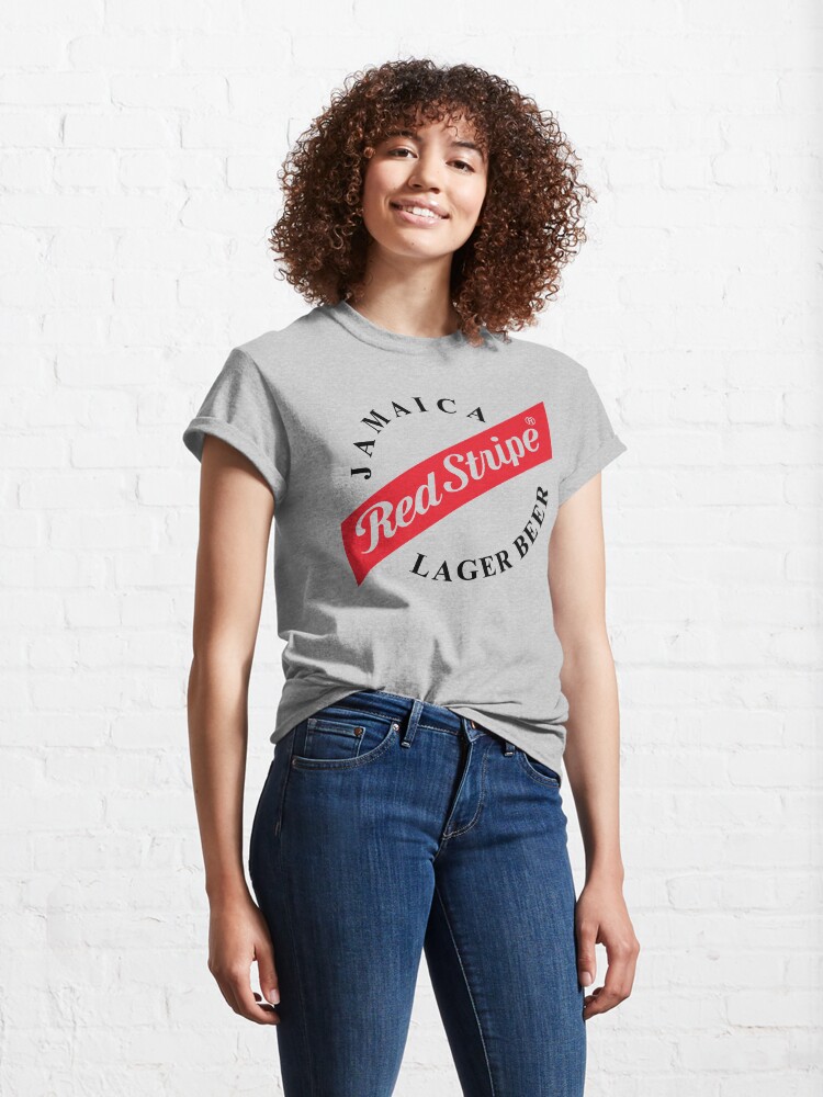 Alternative Ansicht von Jamaica Red Stripe Classic T-Shirt