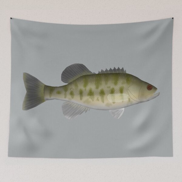Item preview, Shoal Bass designed and sold by fishfolkart.