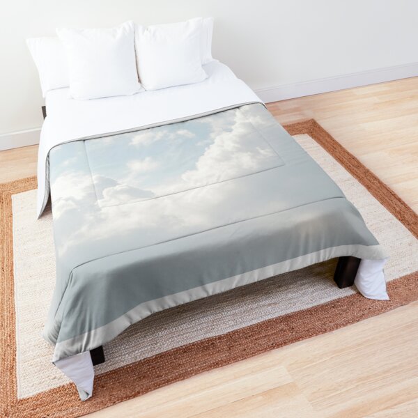 Fluffy White Clouds Comforter