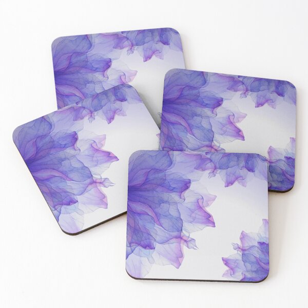 Artikelvorschau, lila Aquarellblumen entworfen und verkauft von Jenna5089.