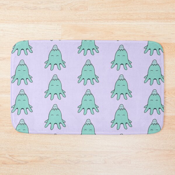 Item preview, Octopus Friends – Light Teal on Lilac Repeat designed and sold by ImperfectLife.