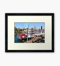 The Delta King Framed Print