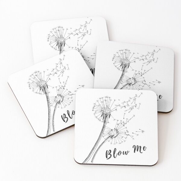 Item preview, Blow Me Dandelion Silhouette designed and sold by CarpeDiemLife.