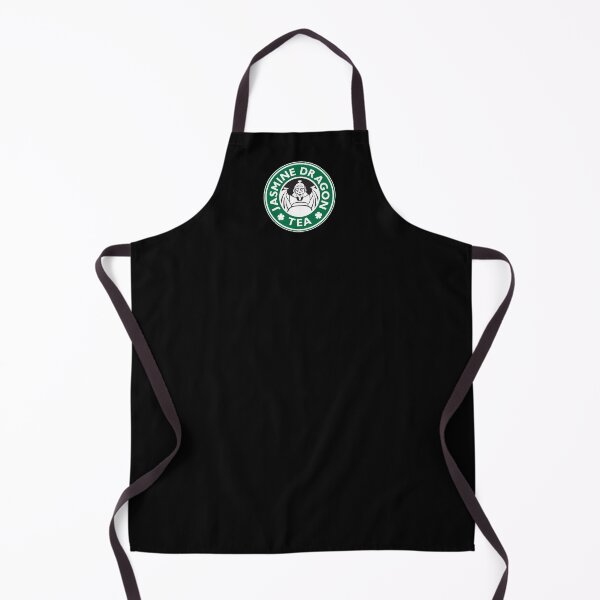 Jasmine Dragon Fine Tea Shop Logo ATLA Parody Apron