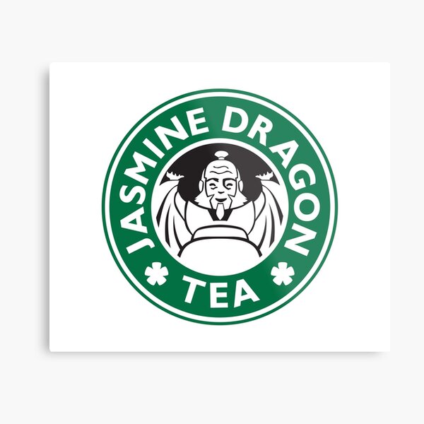 Jasmine Dragon Tea Shop Metal Print
