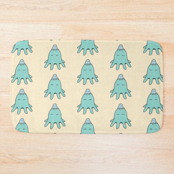 Item preview, Octopus Friends – Light Teal on Cream Repeat designed and sold by ImperfectLife.