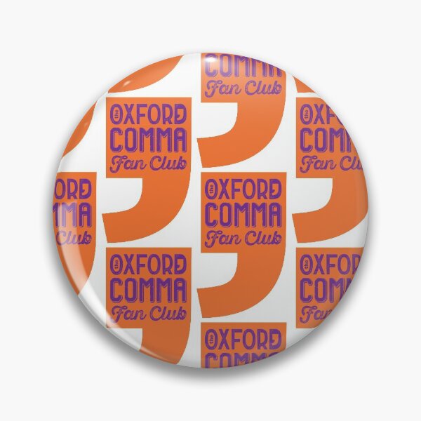 Item preview, Oxford Comma Fan Club designed and sold by EmmaQuills.