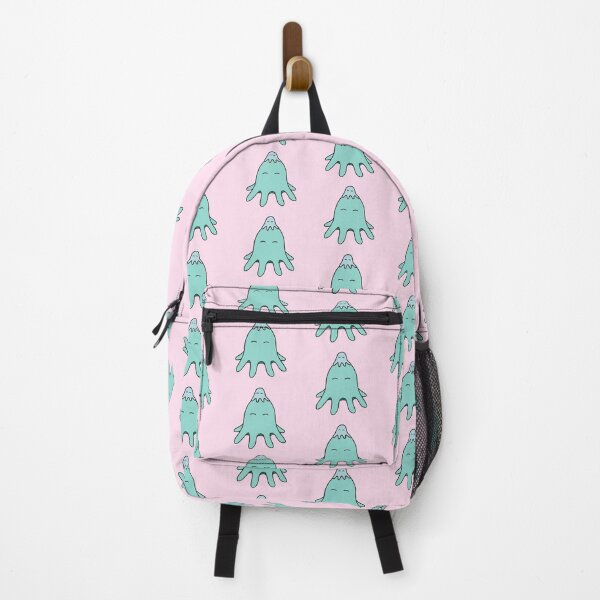 Item preview, Octopus Friends – Light Teal on Pink Repeat designed and sold by ImperfectLife.