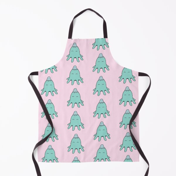 Item preview, Octopus Friends – Light Teal on Pink Repeat designed and sold by ImperfectLife.