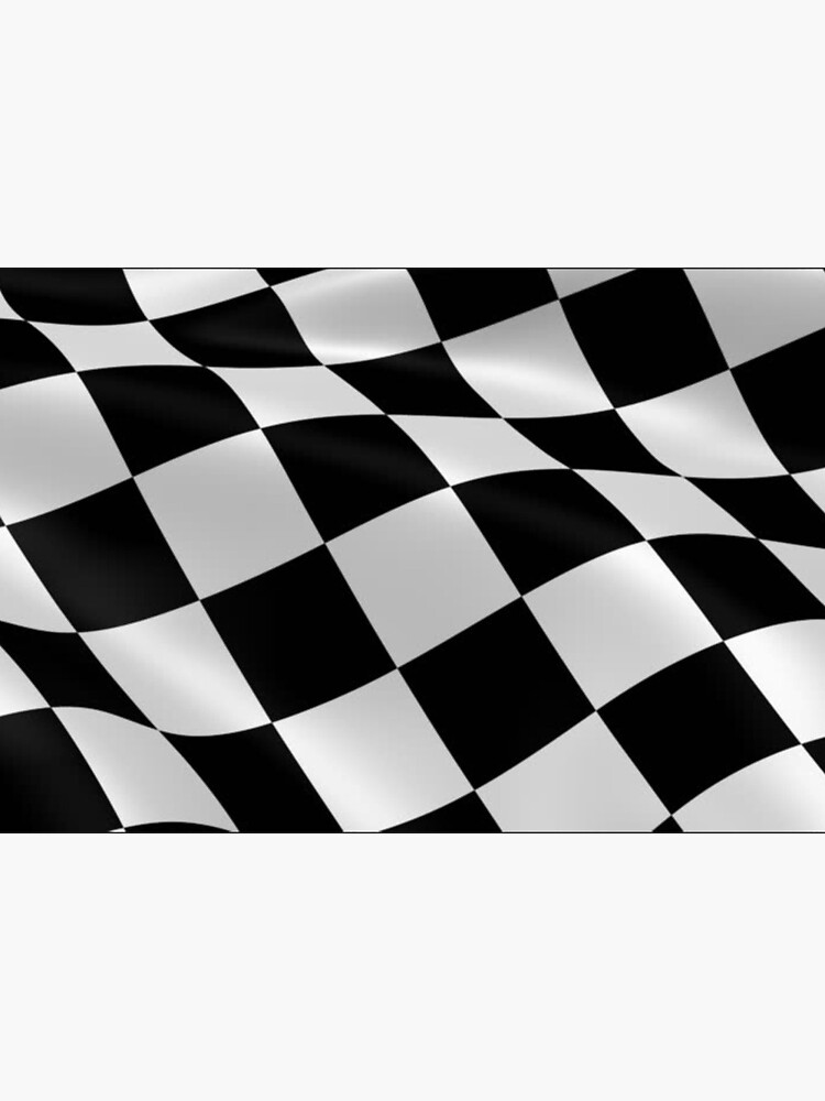 Drapeau Noir Et Blanc Formule 1 Masque « Drapeau de Formule 1 F1 », par Designmuch | Redbubble