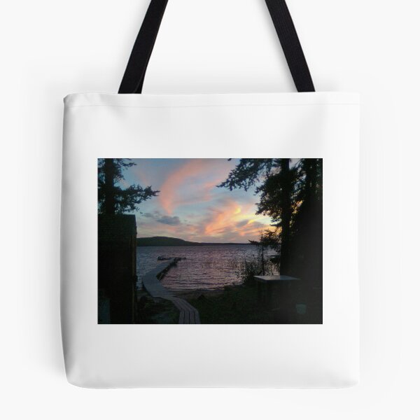 Item preview, beautiful afternoon and sunset on the lake designed and sold by wholesalefred.