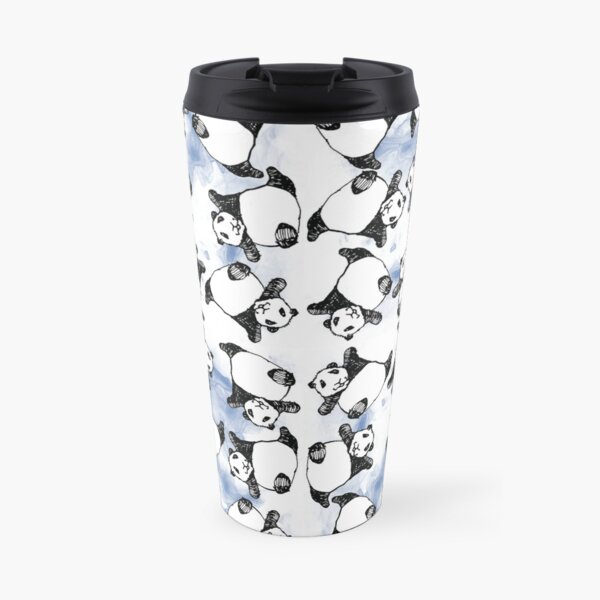 Tumbling Baby Pandas Travel Mug