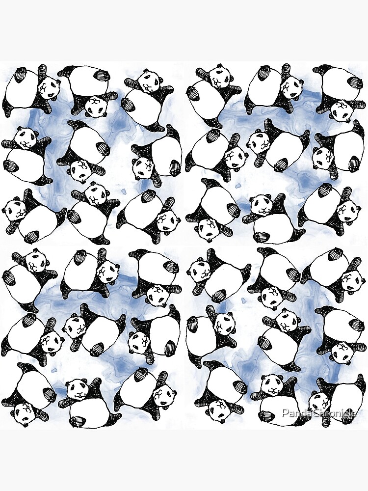 Tumbling Baby Pandas by PandaChronicle
