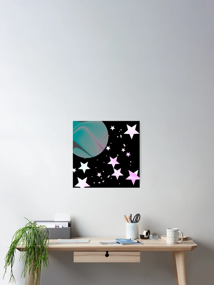 Thumbnail 2 of 3, Poster, Pastel space designed and sold by RKSDesigns.