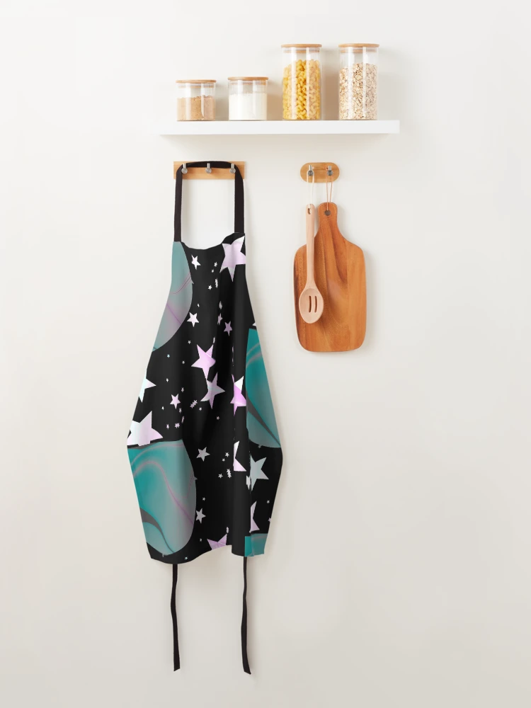 Thumbnail 4 of 6, Apron, Pastel space designed and sold by RKSDesigns.