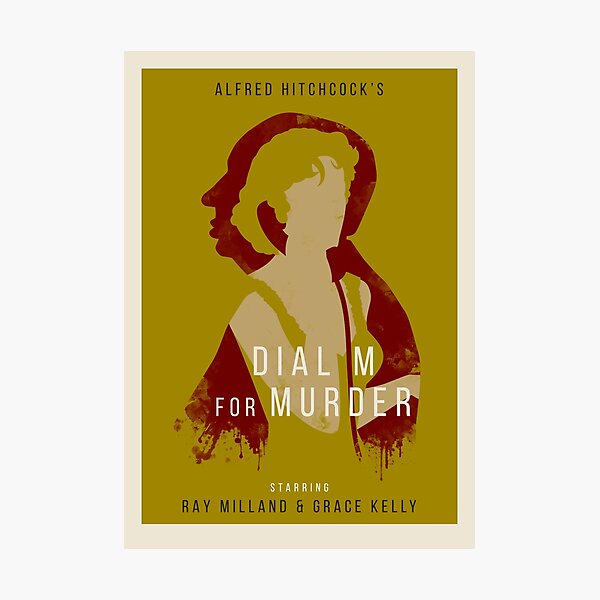 Alfred Hitchcock Dial M For Murder Photographic Print
