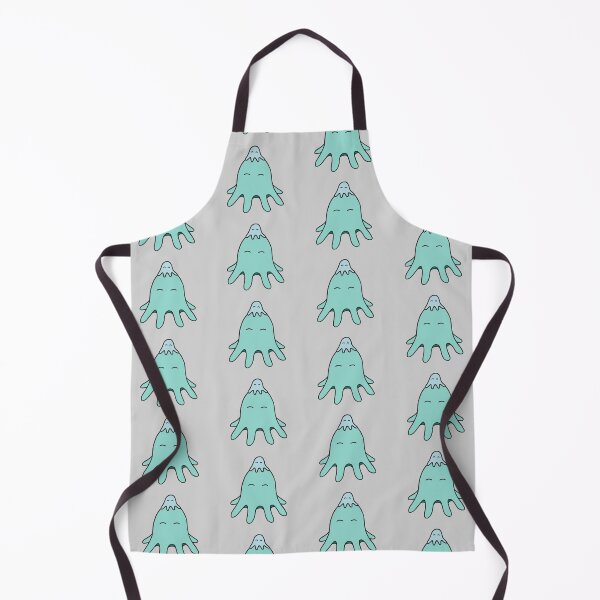 Item preview, Octopus Friends – Light Teal on Grey Repeat designed and sold by ImperfectLife.