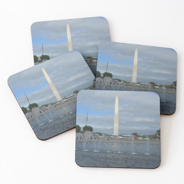 Item preview, The Washington Memorial from The World War Two Memorial designed and sold by Illustrationsbyv .