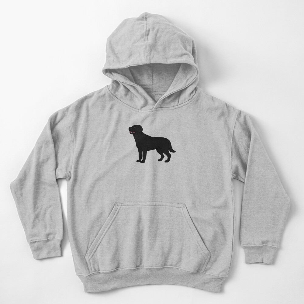Black Lab Kids Pullover Hoodie
