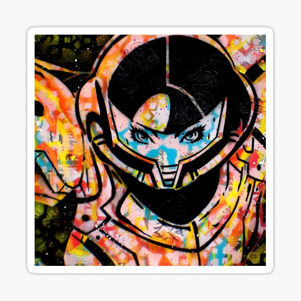 PaperMonster: The Return of Samus Sticker