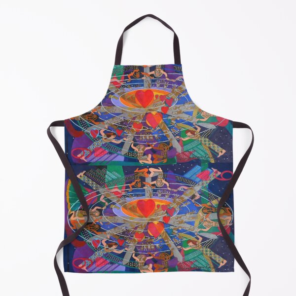 Nine Lives of the Heart Apron