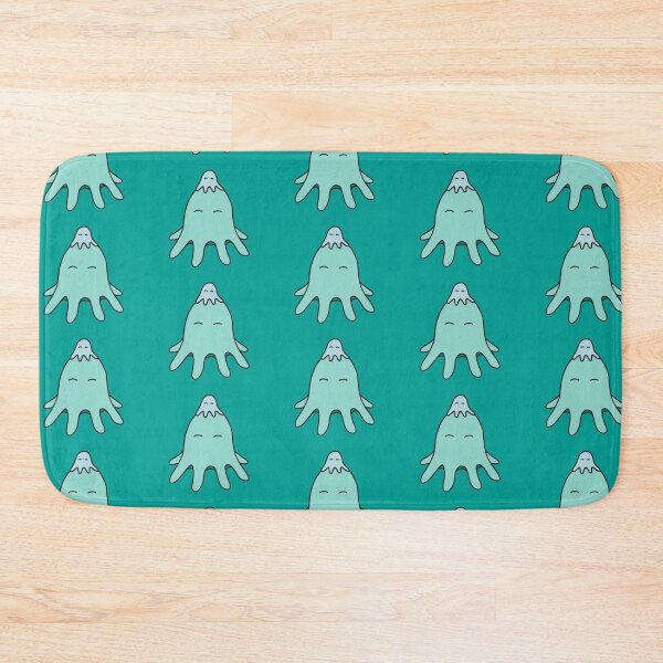 Item preview, Octopus Friends – Light Teal on Bold Teal Repeat designed and sold by ImperfectLife.