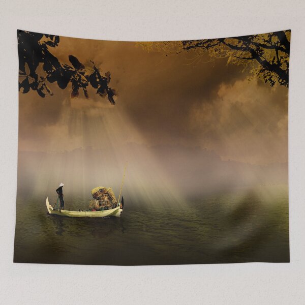 Item preview, Indonesian Boat Gold Light designed and sold by Yekaior.